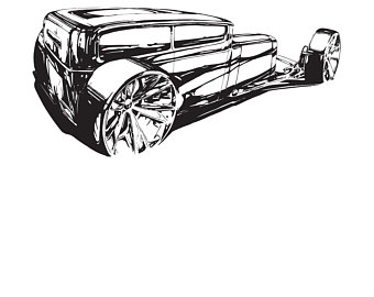 340x270 hot rod art hot rod pontiac art farmbird trans am hotrod etsy