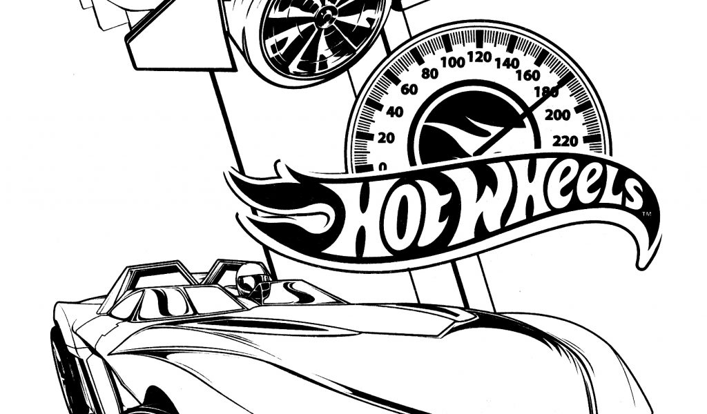 Hot Rod Line Drawing | Free download on ClipArtMag