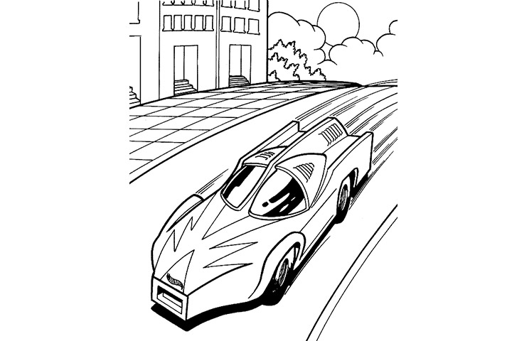 720x480 Hot Wheels In Cityscape