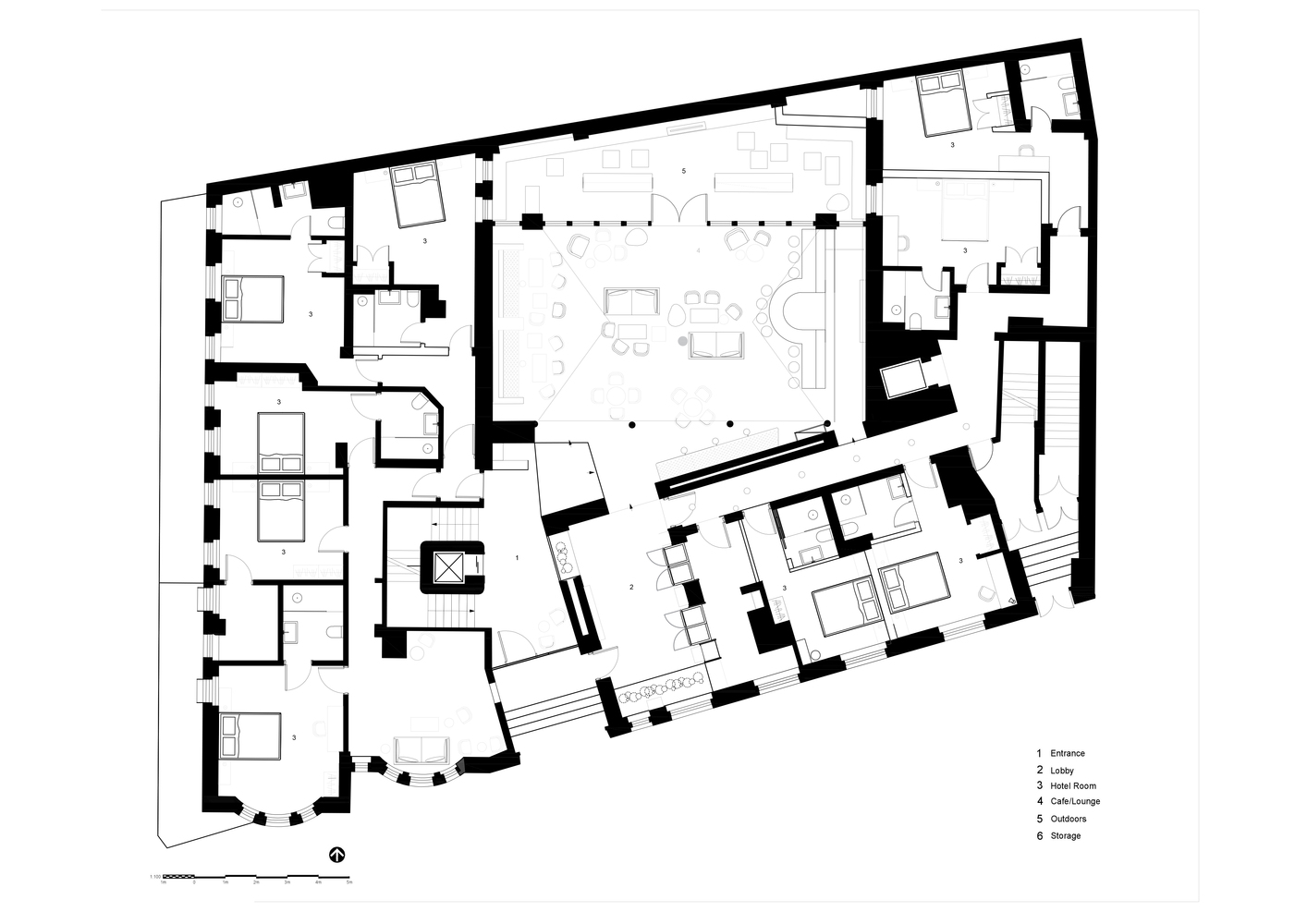 1414x1000 Gallery Of Mychelsea Boutique Hotel Design Haus Liberty