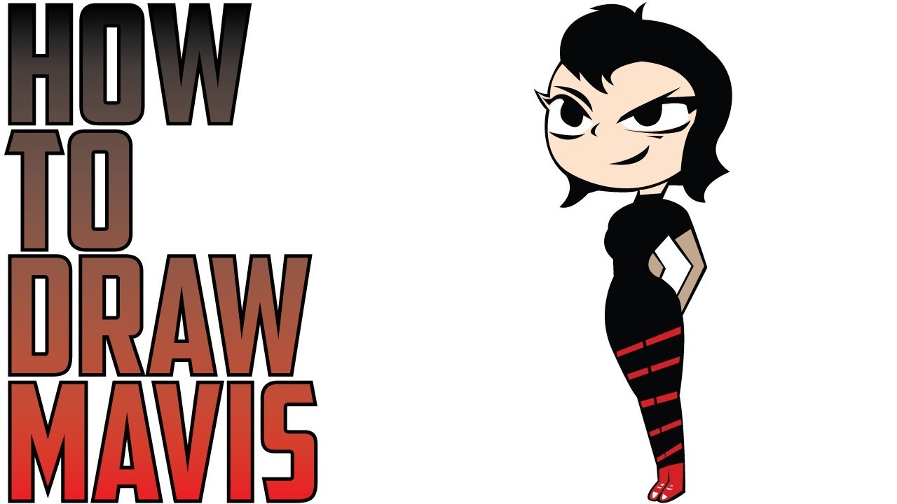 1280x720 How To Draw Mavis From Hotel Transylvania Cute Step
