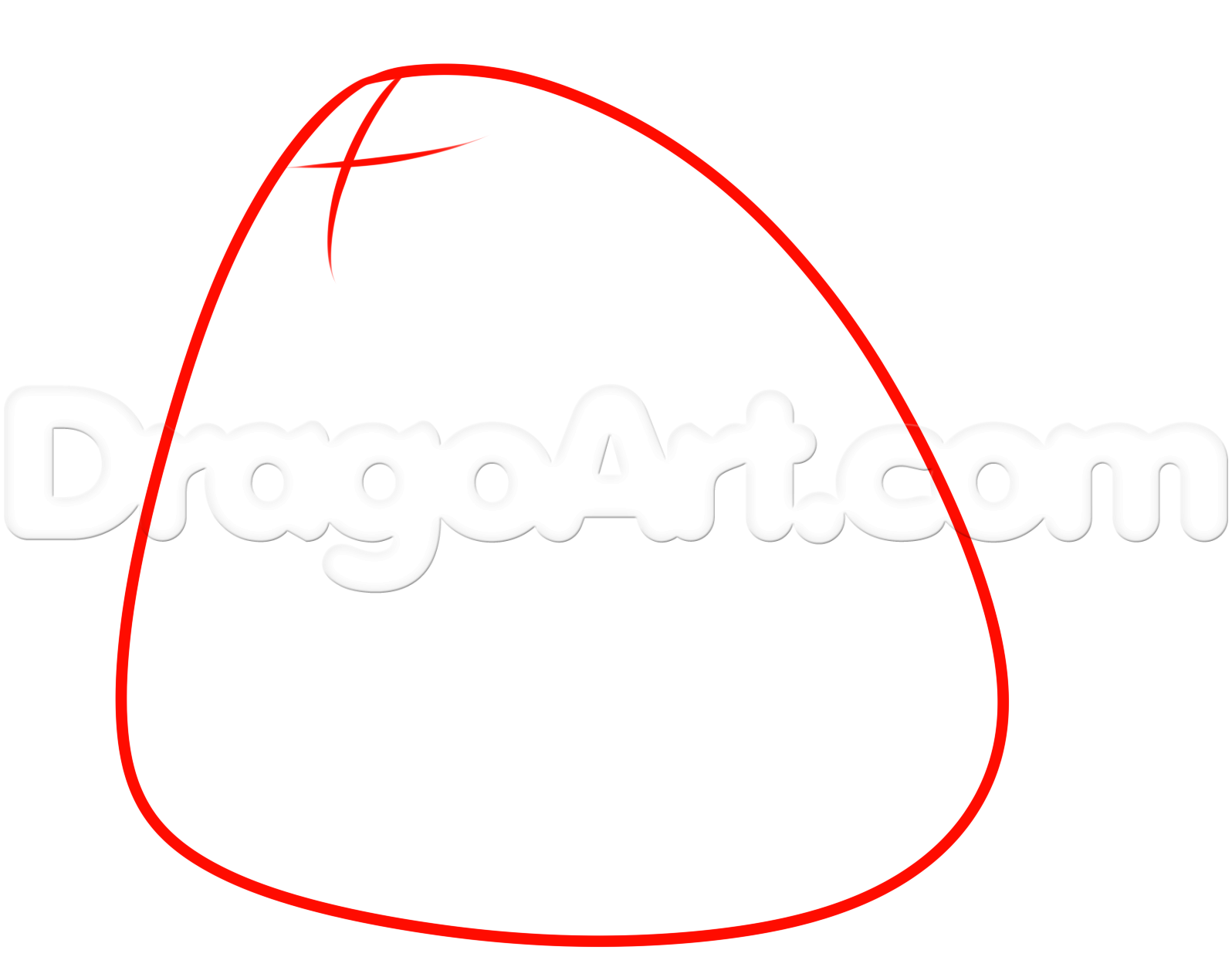 1596x1266 Draw Blobby From Hotel Transylvania, Step