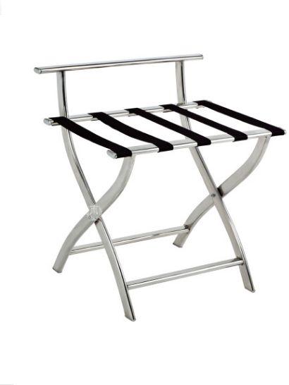 410x546 Grace Hotel Room Stainless Steel Luggage Rack For Five Star Hotels