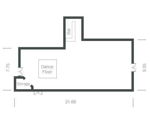 500x375 Quality Hotel Mildura Grand The Chandelier Room Floorplans