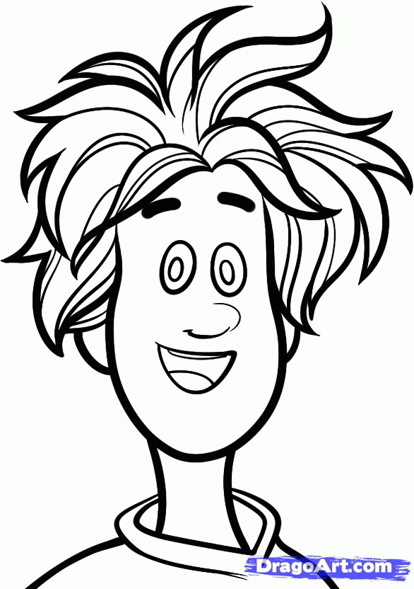 586x832 draw jonathan from hotel transylvania, step