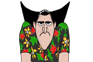 300x200 how to draw drac from hotel transylvania