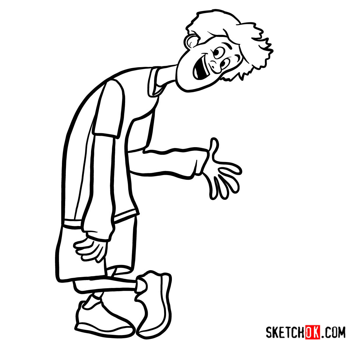 1200x1200 How To Draw Jonathan Hotel Transylvania