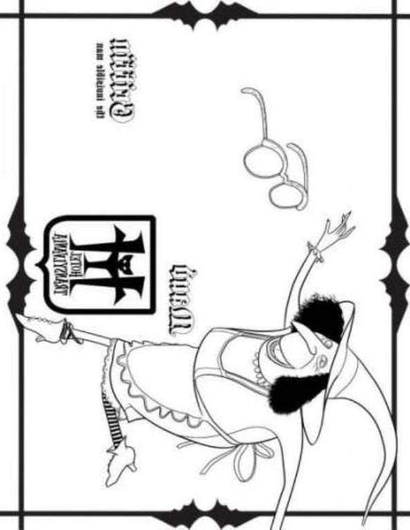 594x768 Maud Griffin From Hotel Transylvania Coloring Pages