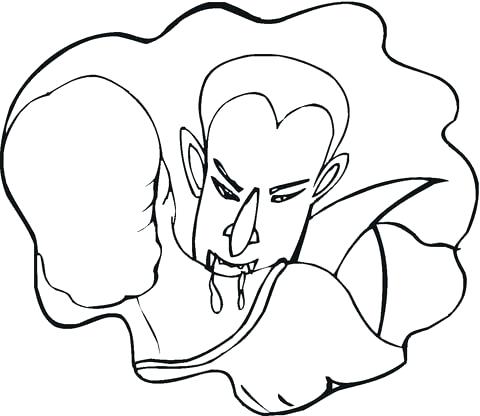 480x416 Coloring Pages Dracula Mavis