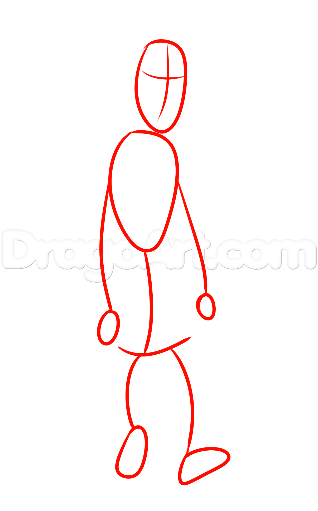 1206x1938 Draw Johnny From Hotel Transylvania, Step