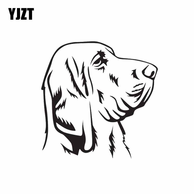 800x800 yjzt hound dog puppy cartoon decoration vinyl car