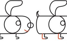 236x157 Drawings Of Dogs Easy Step