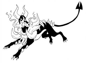 341x250 mega houndoom on houndoomlovers