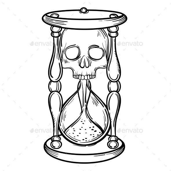 590x590 Hourglass Drawing Free Download