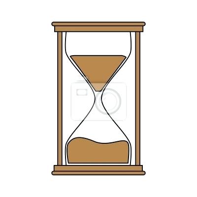 400x400 Hourglass Clock