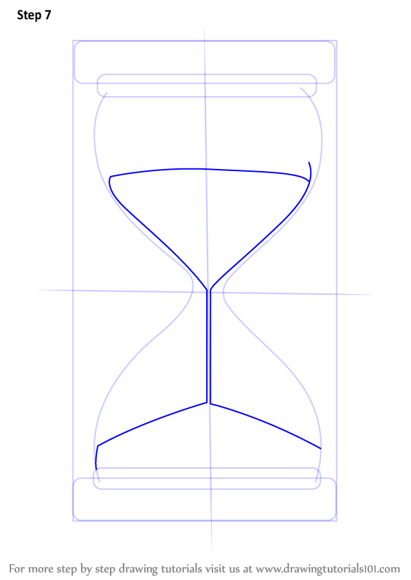 598x844 Learn How To Draw An Hourglass