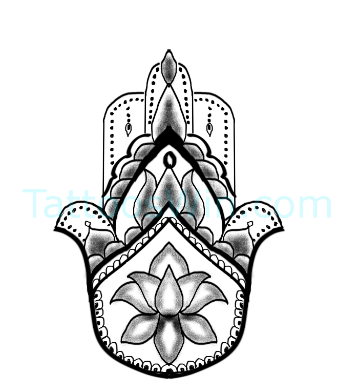 660x762 Hamsa Tattoo Designs New And Original
