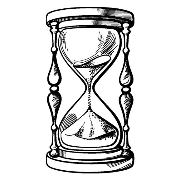 Hourglass Tattoo Drawing | Free download on ClipArtMag