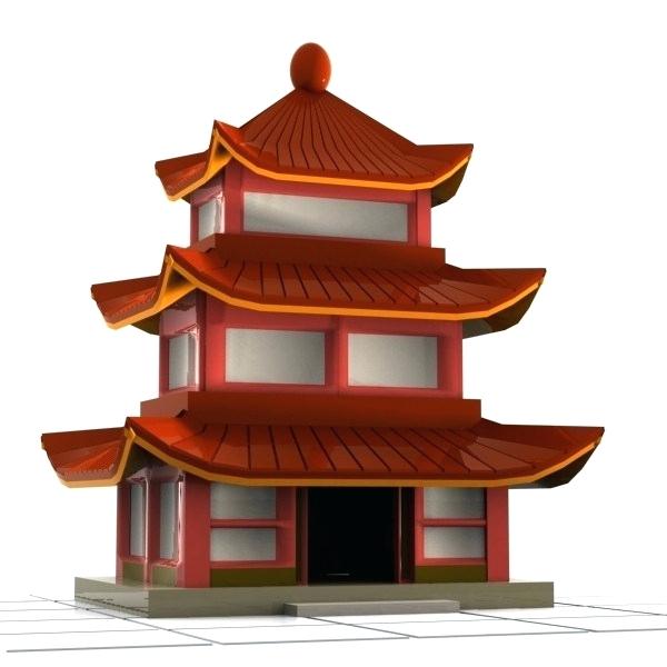 600x600 Chinese House Drawing Ancient Chinese House Drawing