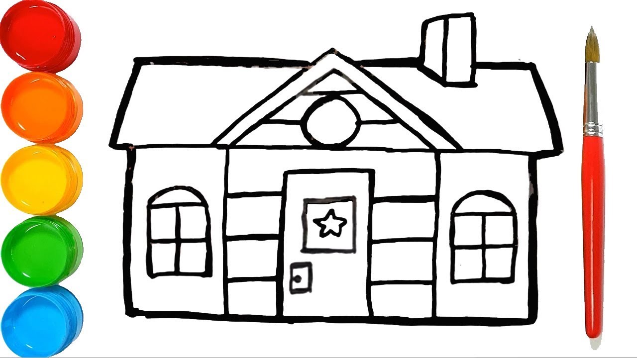 1280x720 How To Draw A House