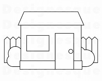 340x270 House Outline Etsy