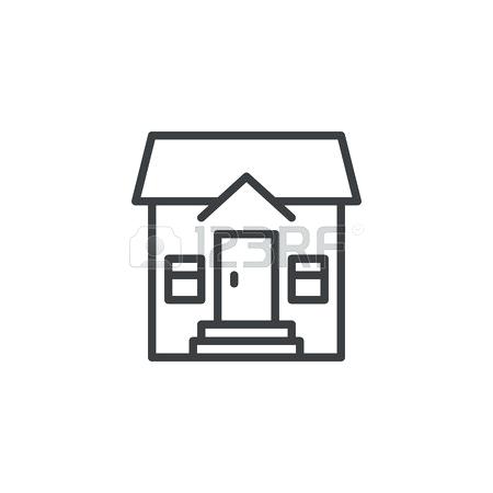 450x450 House Outline