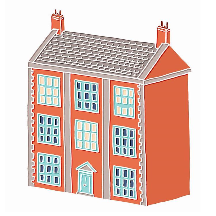 750x750 House Drawing Design Clipart In Simple