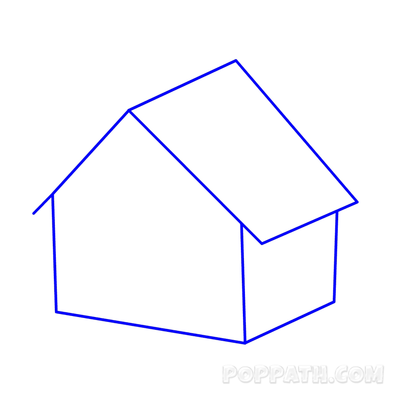 800x800 How To Draw A Gingerbread House Pop Path