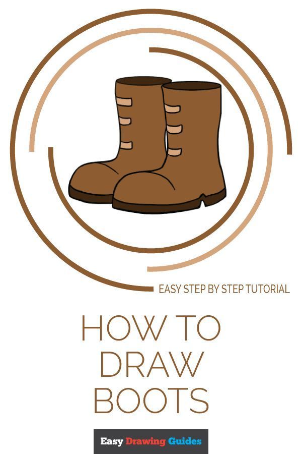 600x900 How To Draw Boots