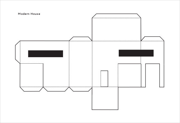 House Drawing Template