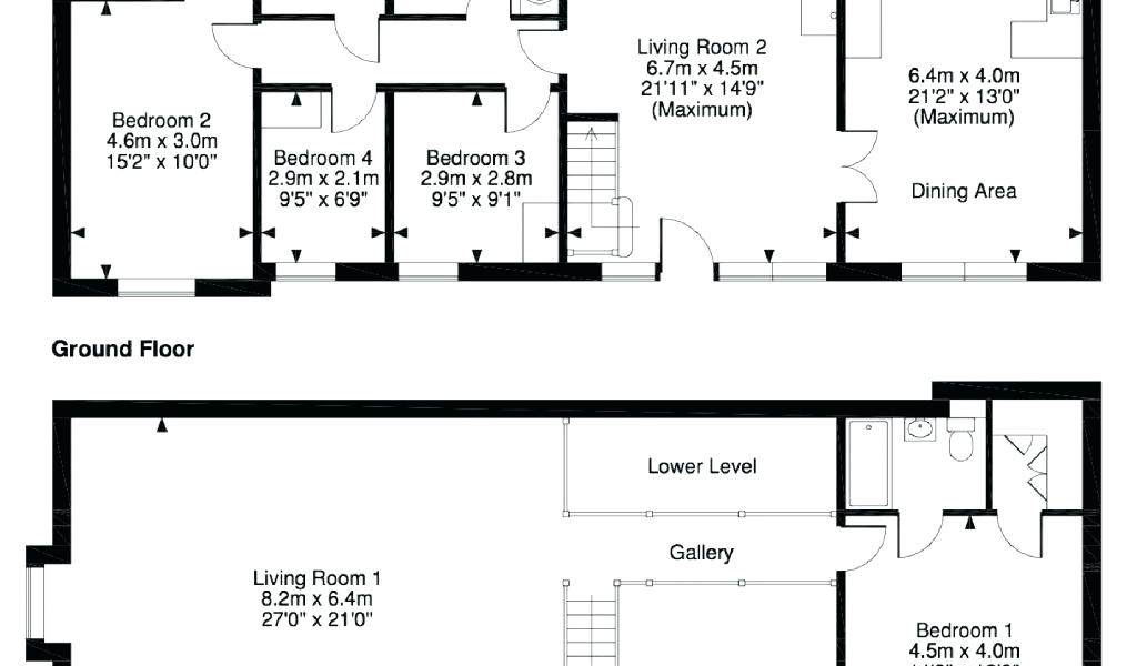 1024x600 Free Floor Plan Template