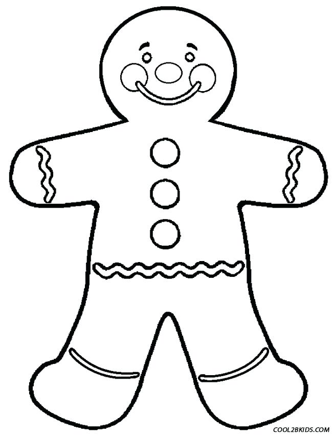 653x850 Gingerbread Coloring Pages Printable House For Kids Sheet Blank