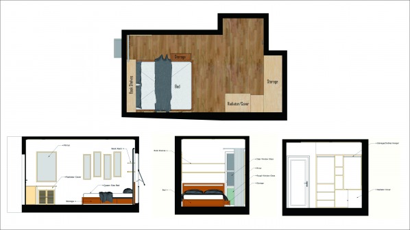 598x336 Bedroom Designed