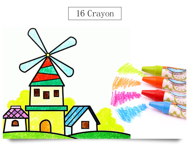 750x567 Painting Pencils Kids Stationery Set Box Set For Drawing