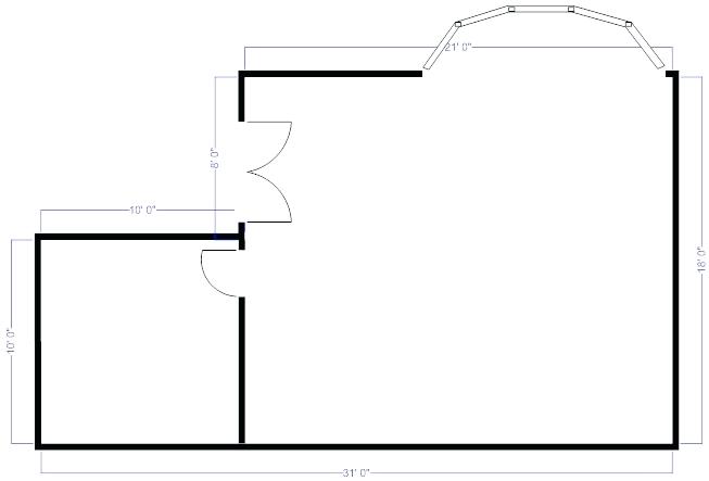 653x443 house plan drawing floor plan measurements draw walls house plan