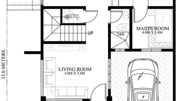 585x329 Design For Roof Deck House Plans