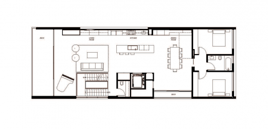 530x255 Zig Zag House Dan Brunn Architecture