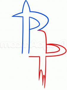 226x302 How To Draw The Houston Rockets, Step
