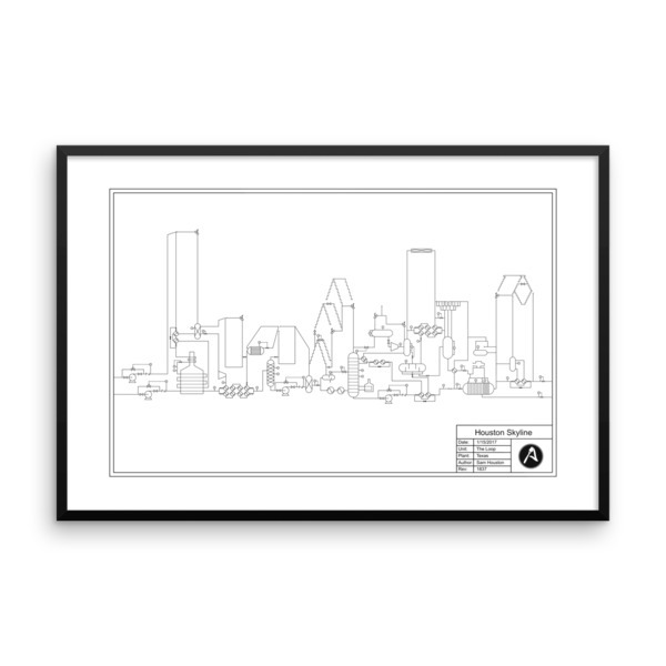 600x600 Houston Skyline Pampid Engineering Art Online Store Powered