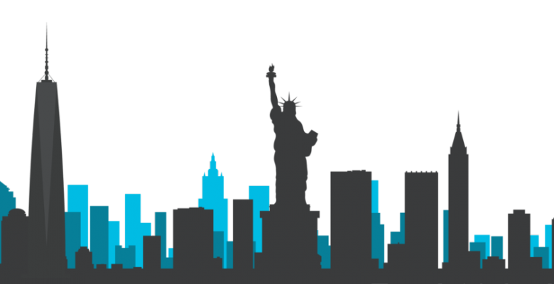 780x400 Manhattan Skyline Vector Black And White Download Huge Freebie