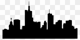 320x160 Clip Art Transparent Stock Skyline Silhouette At Getdrawings