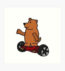 210x230 hoverboard drawing art prints redbubble