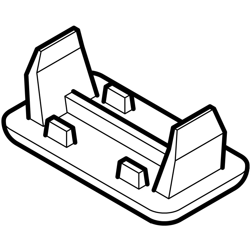 800x800 Legd End Cap