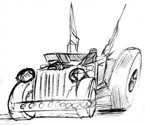 289x250 Tony's Ultra Early Lightning Rod Sketch