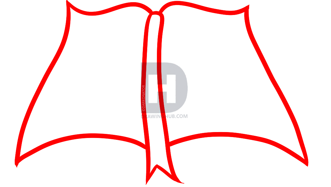 1059x599 How To Draw A Spellbook, Step