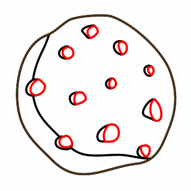 375x375 Drawing A Cartoon Cookie