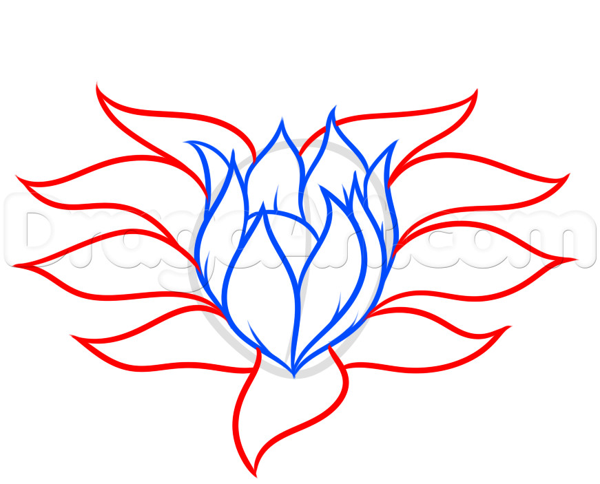 871x703 How To Draw A Rose Step