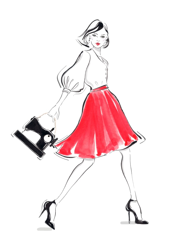 680x954 Draw Fashion Illustration Or Sketch