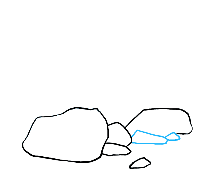 680x678 How To Draw Rocks