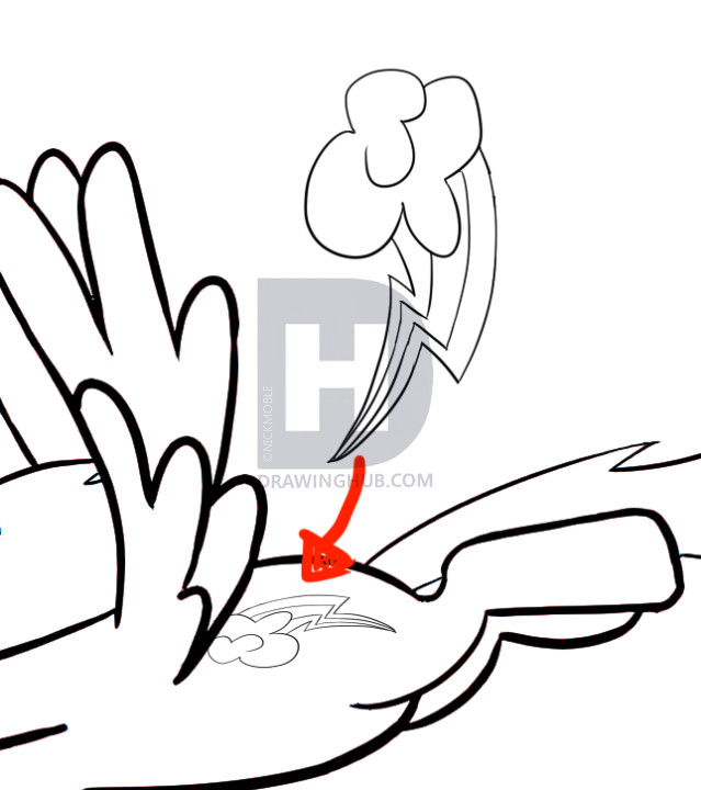 639x720 how to draw rainbow dash ways to draw rainbow dash wikihow